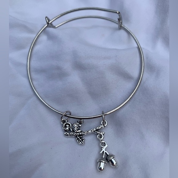 Brand New! Handmade! Adjustable Charm Bangle Bracelet! - Picture 5 of 7